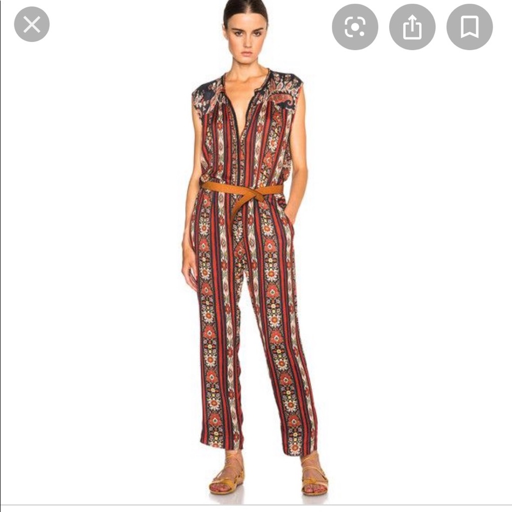 Isabel Marant Paisley Junpsuit
